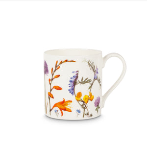 Large Atlantic Flora bone china mug