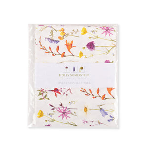 Atlantic Flora tea towel