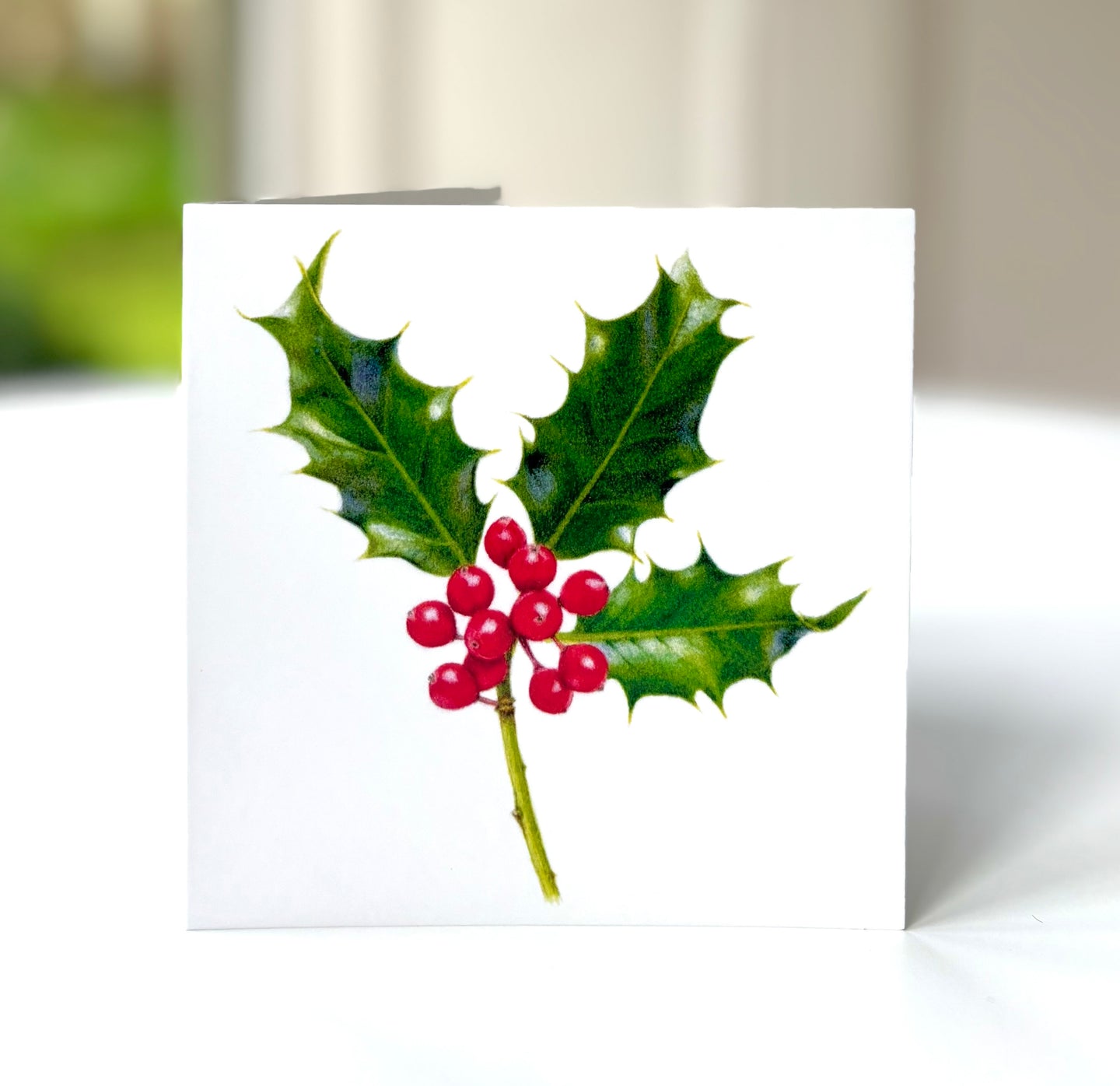 Wicklow Holly card