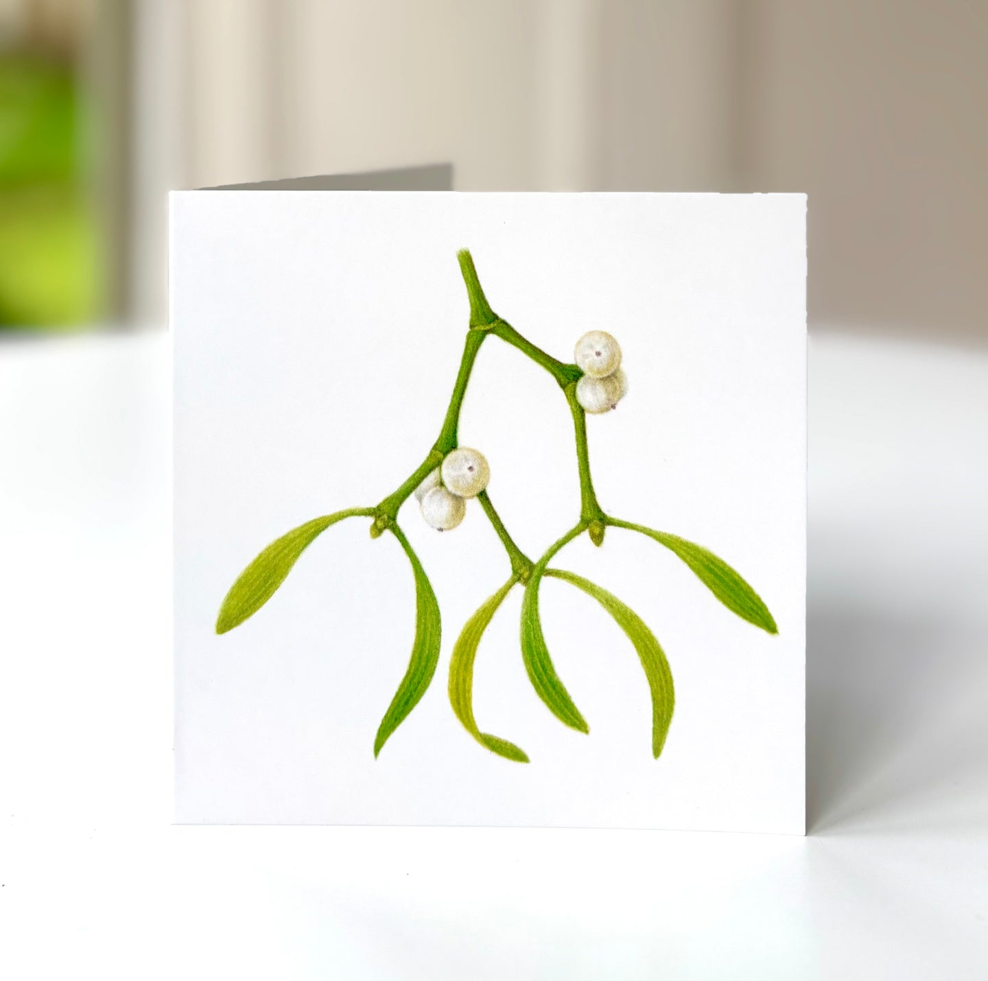 Wicklow Mistletoe card
