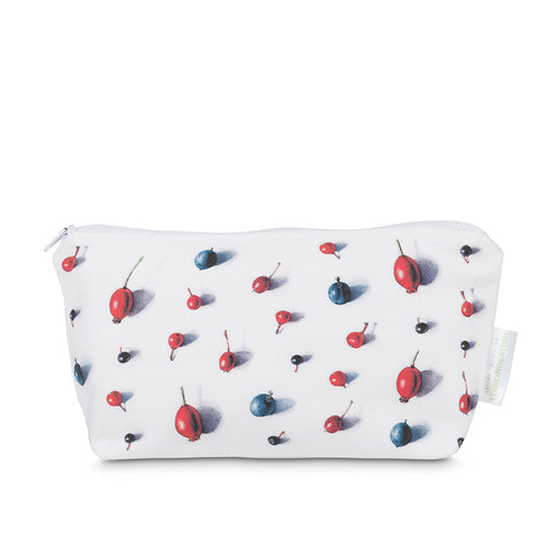 Berries small makeup bag